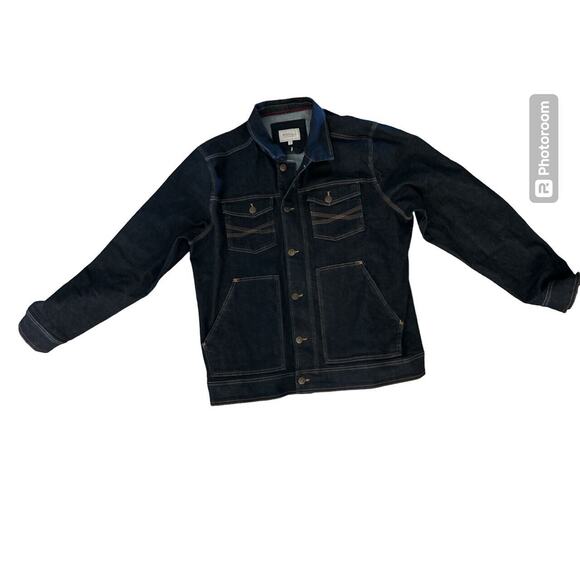 NEW BLUE RANCHWEAR CHORE DENIM JACKET SZ XXL - Picture 1 of 3